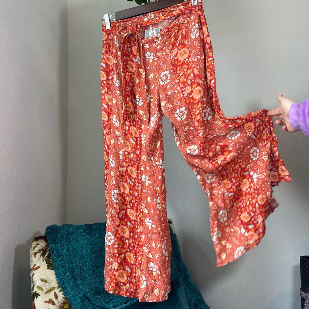 Free People Floral Pants